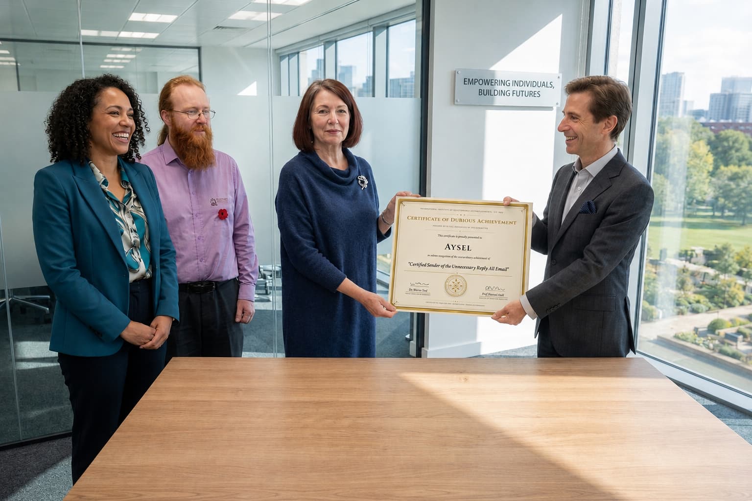 Certificate holder
